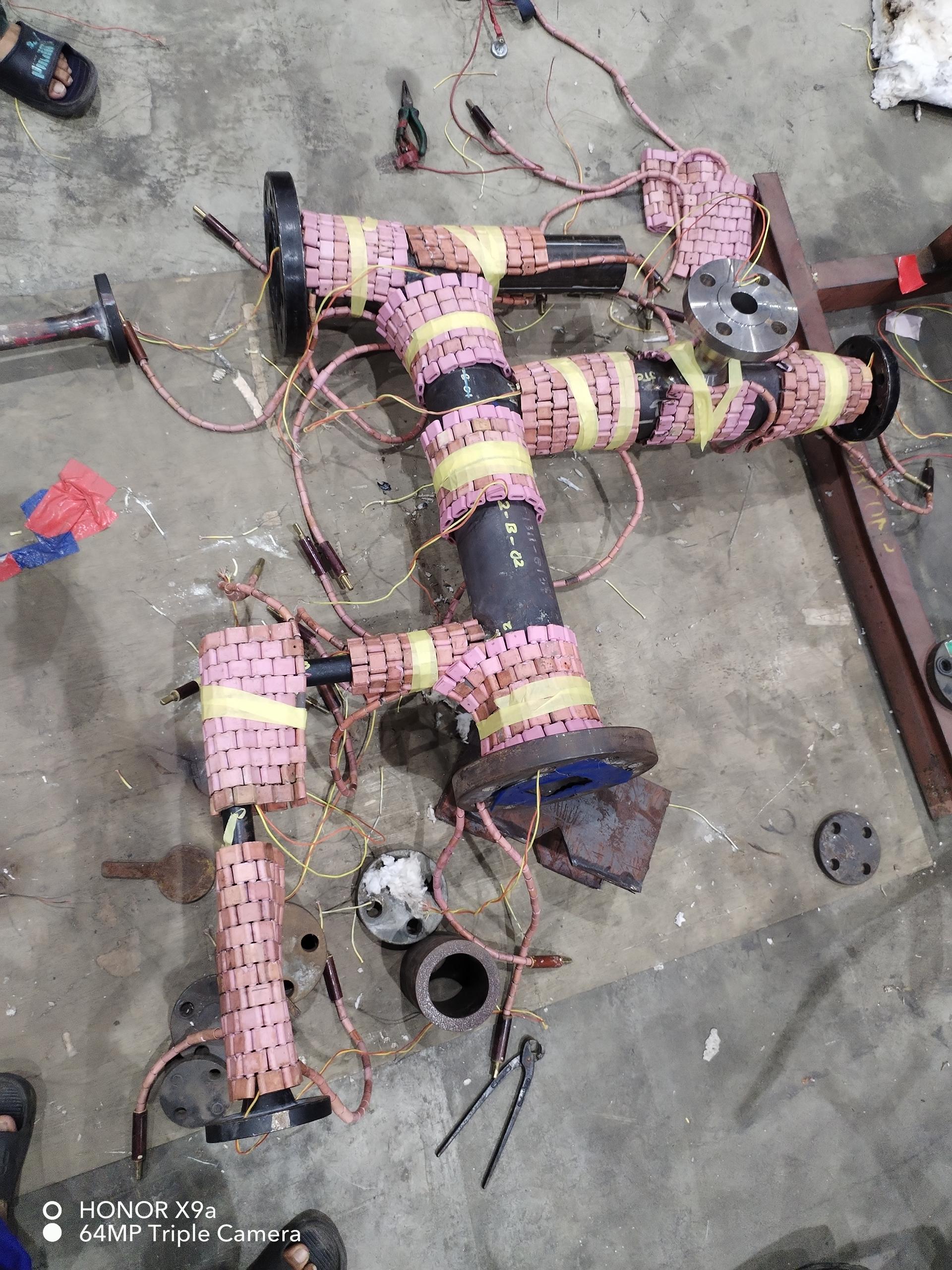 Thermocouple positioning